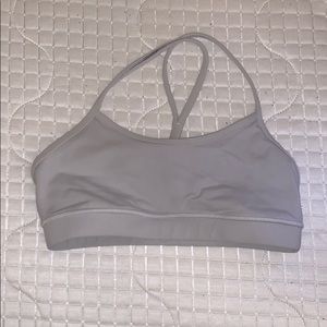 Grey lulu lemon sports bra